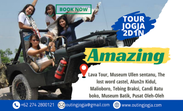 Tour Jogja 2D1N Amazing
