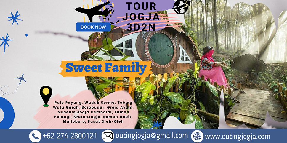 Tour Jogja 3D2N Sweet Familyzz