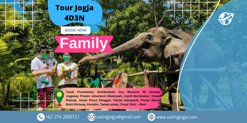 Tour Jogja 4D3N Family