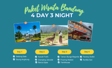 Paket Wisata Bandung 4 Hari