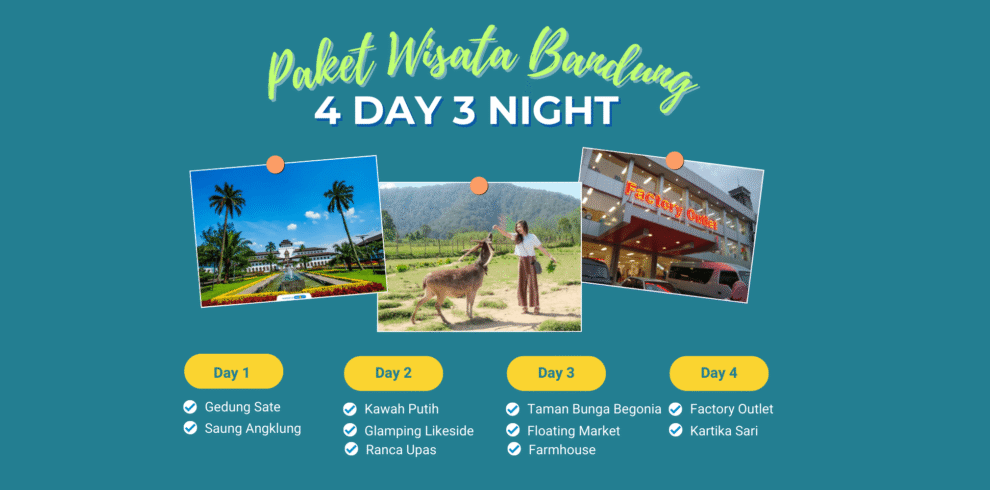 Paket Wisata Bandung 4 Hari