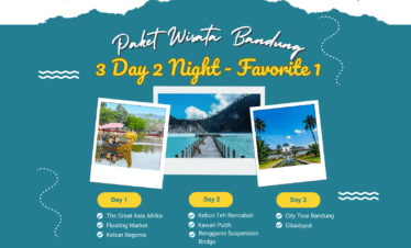 Paket Wisata Bandung 3 Hari 2 Malam - Favorite 1