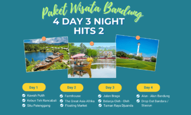 Paket Wisata Bandung 4 Hari 3 Malam - Hits 2