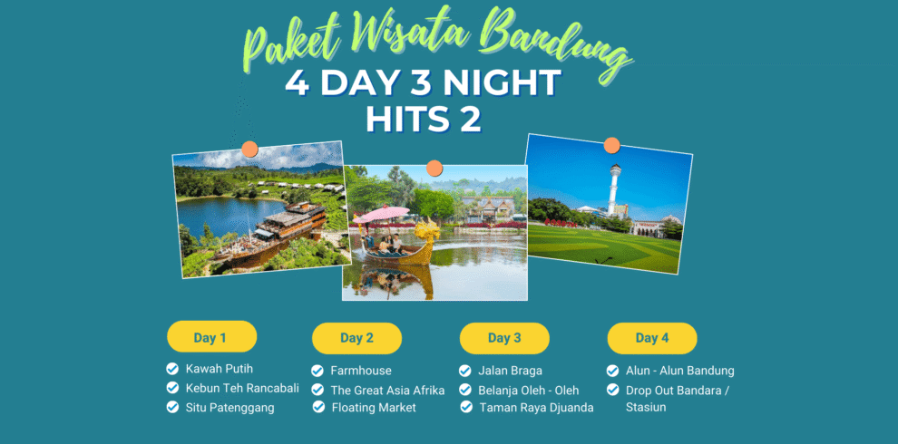 Paket Wisata Bandung 4 Hari 3 Malam - Hits 2