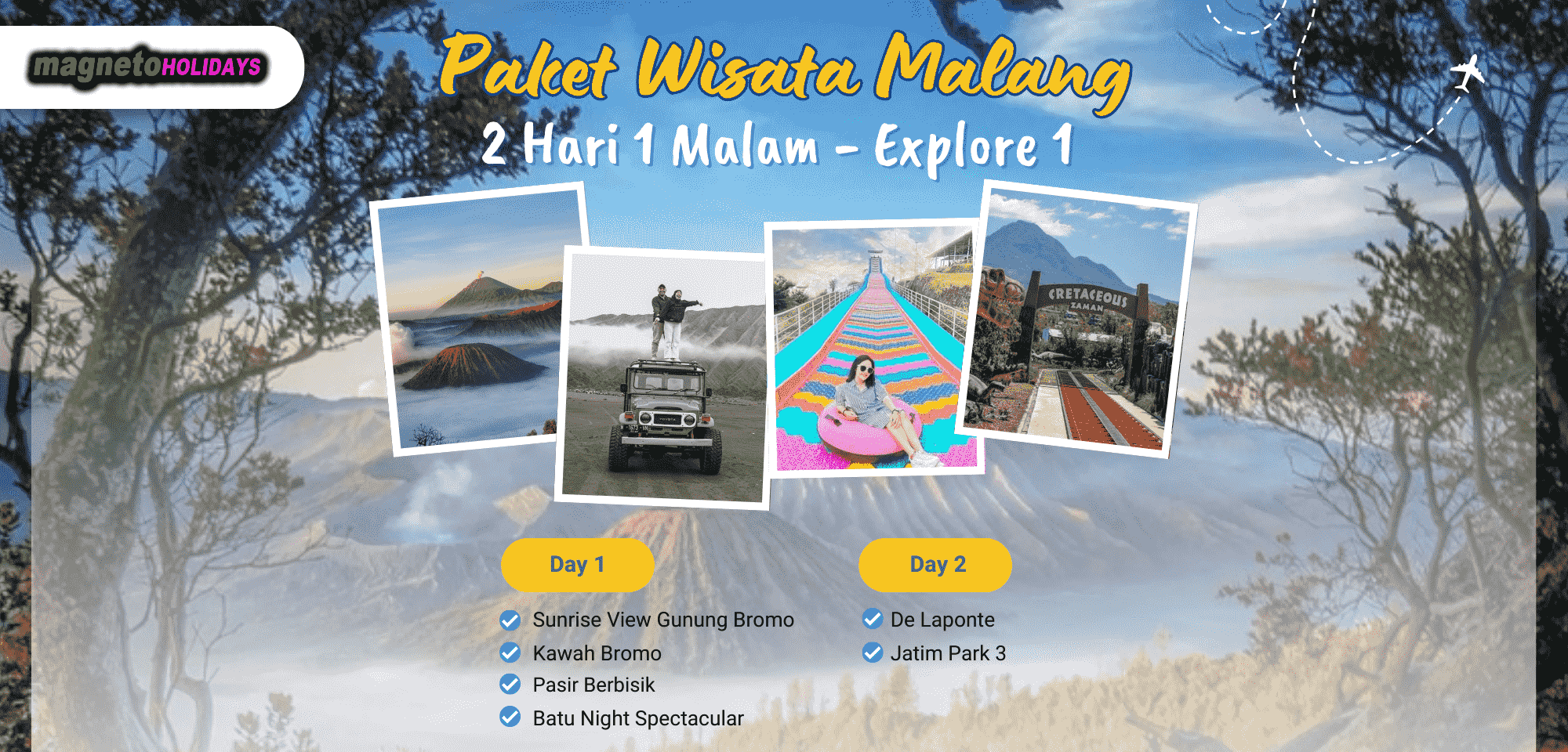 Paket Wisata Malang 2 Hari 1 Malam - Explore 1