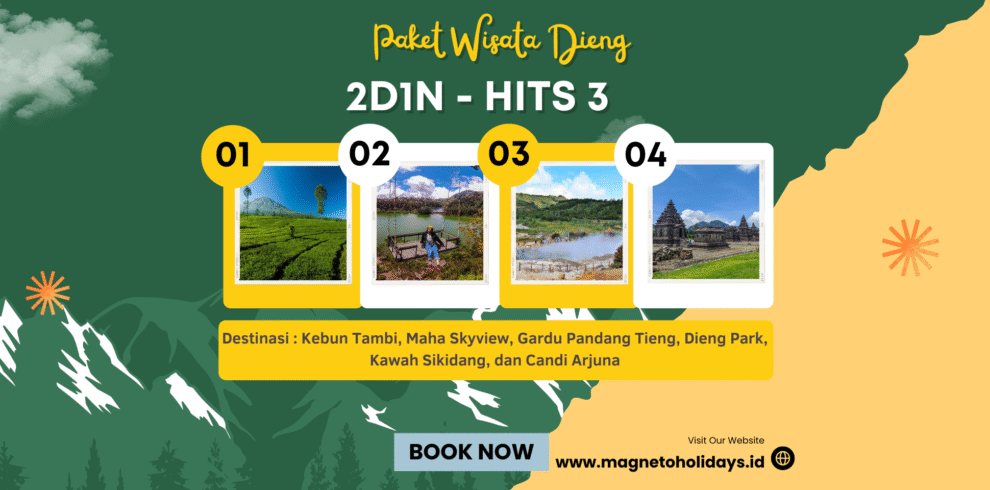 Paket Wisata Dieng 2 Hari 1 Malam -Hits 3