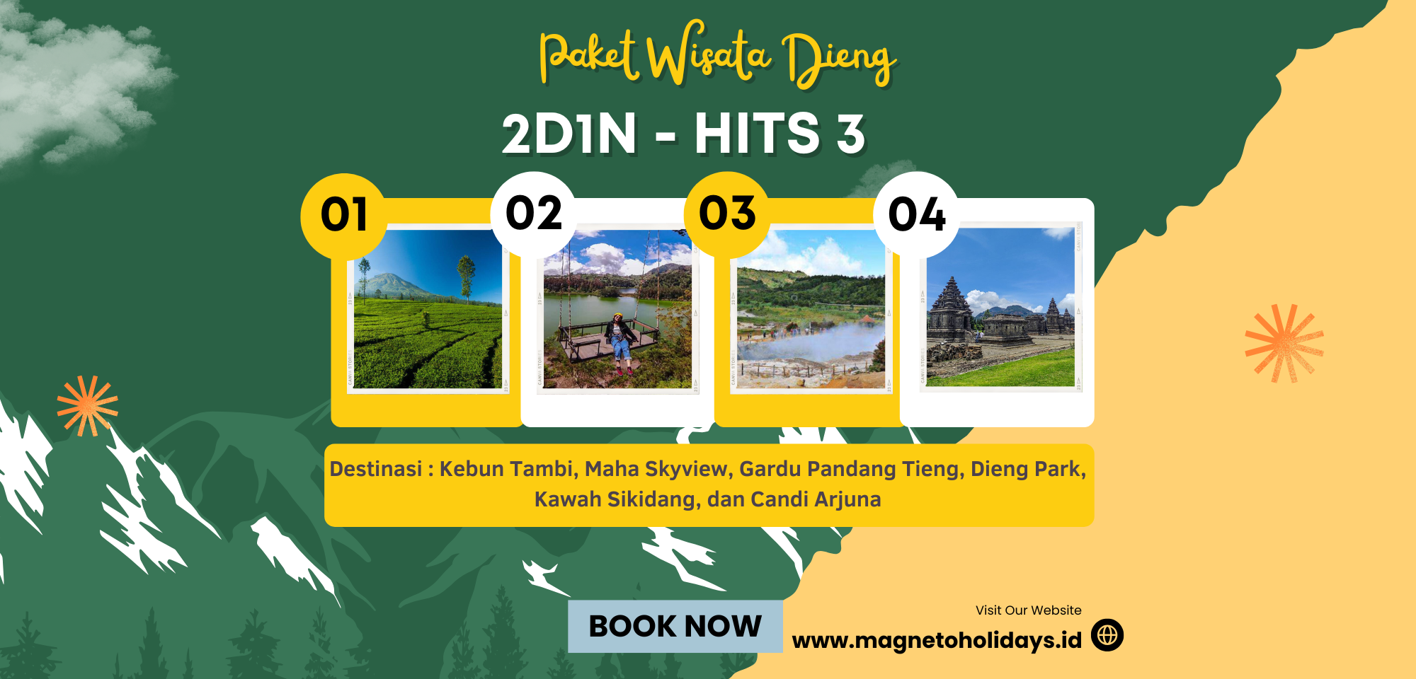 Paket Wisata Dieng 2 Hari 1 Malam -Hits 3