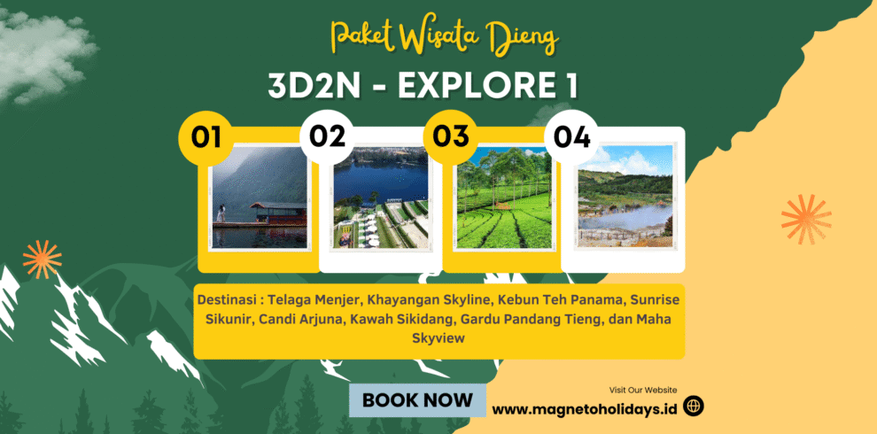 Paket Wisata Dieng 3 Hari 2 Malam - Explore 1