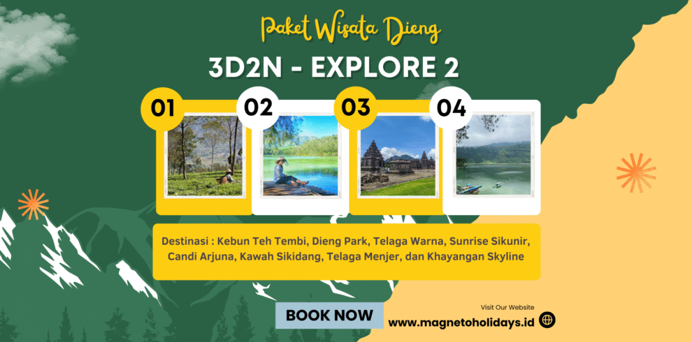 Paket Wisata Dieng 3 Hari 2 Malam - Explore 2
