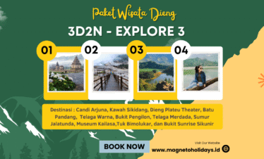 Paket Wisata Dieng 3 Hari 2 Malam - Explore 3