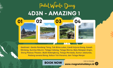 Paket Wisata Dieng 4 Hari 3 Malam - Amazing 1
