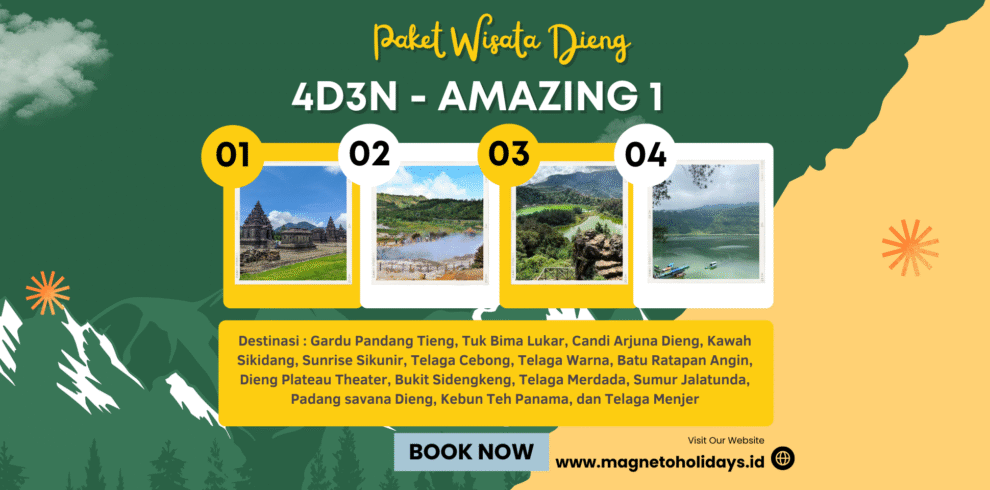 Paket Wisata Dieng 4 Hari 3 Malam - Amazing 1