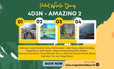 Paket Wisata Dieng 4 Hari 3 Malam - Amazing 2
