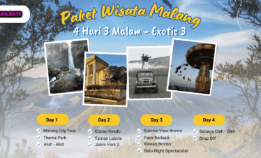 Paket Wisata Malang 4 Hari 3 Malam - Exotic 3